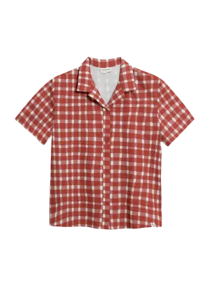 Resort Shirt (Seersucker Gingham)