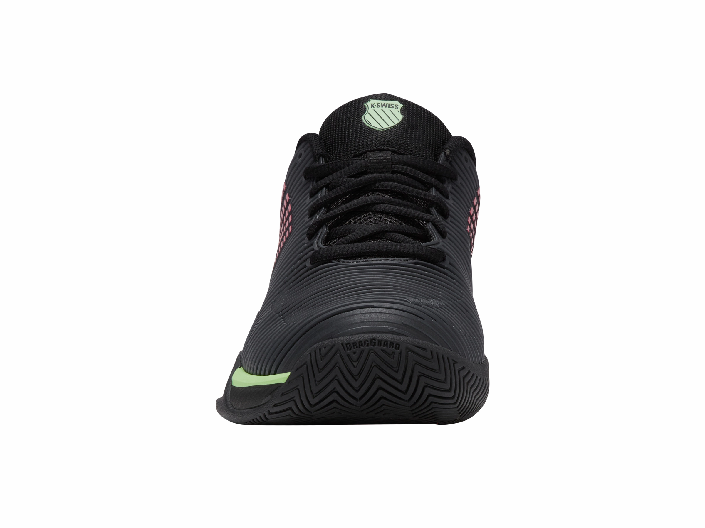 Barefoot Feel Design 06613-011-M | HYPERCOURT EXPRESS 2 | BLACK/SOFT NEON GREEN/NEON LAVA
