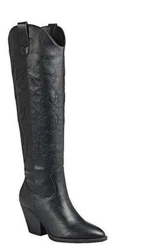 River-17-Knee High Western Boot