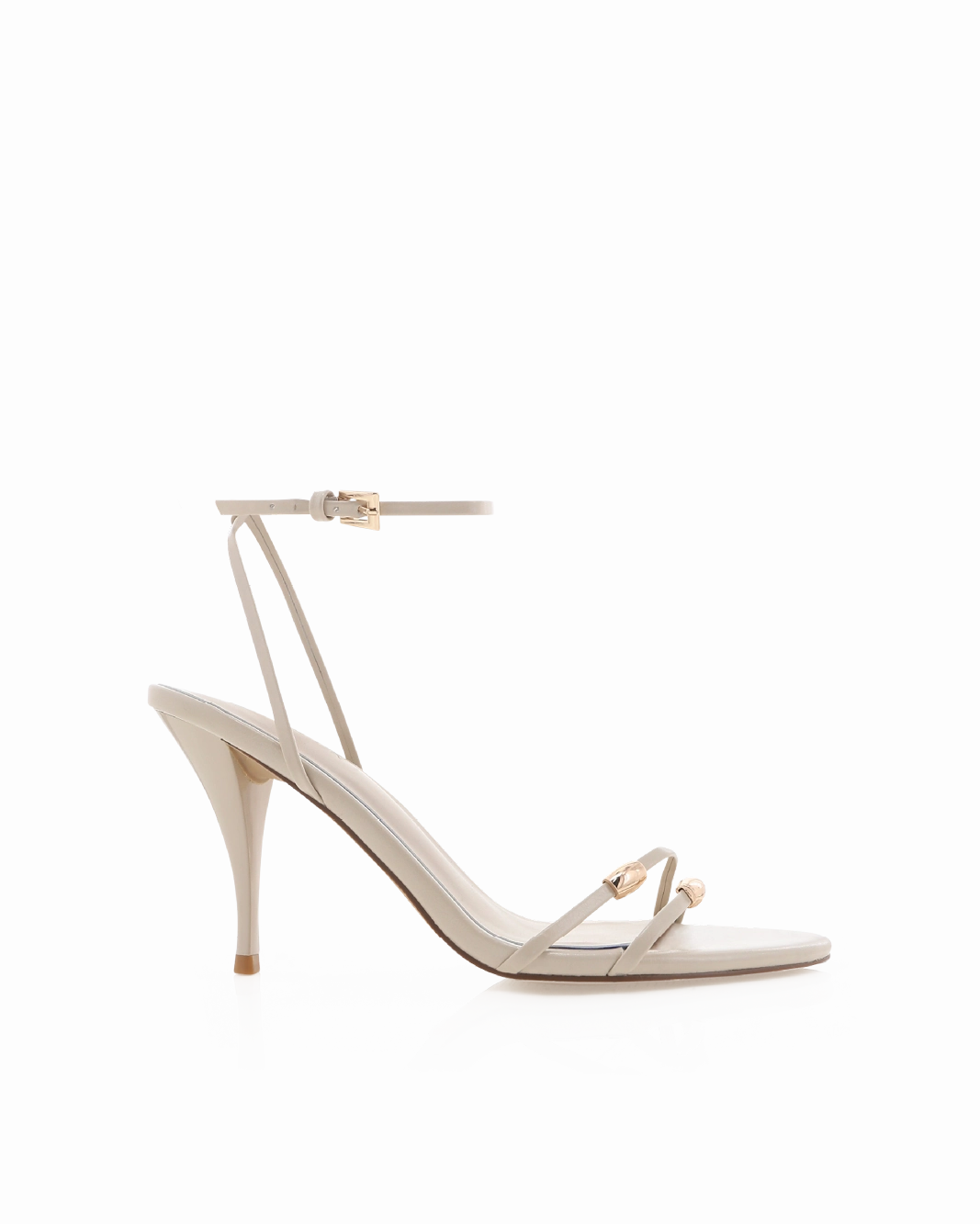 After Dark Statement Heel ROBIN - OYSTER SHINE