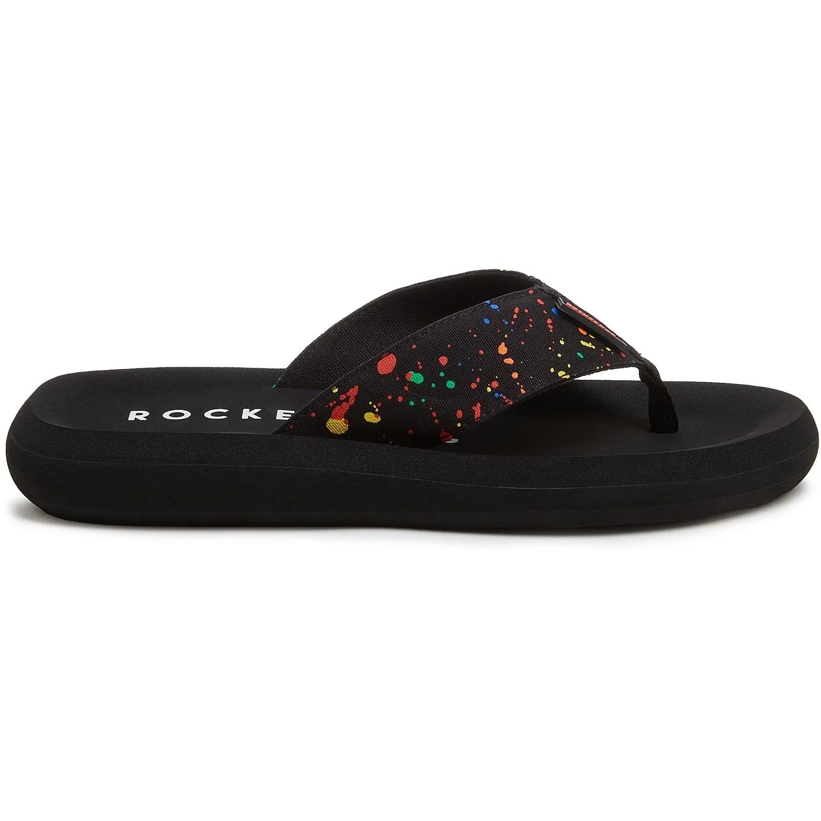 Rocket Dog Spotlight Splash Cotton Women's Black/Multi Sandals