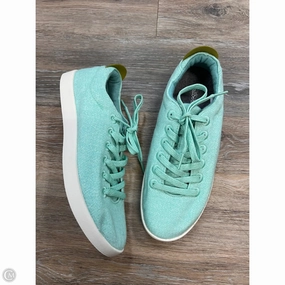 Shoes Sneakers By Allbirds In Green, Size: 9 Reinforced Heel Cap
