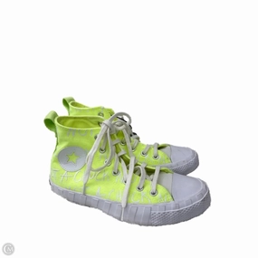 Shoes Sneakers By Converse In Green & White, Size: 7.5 Comfortable