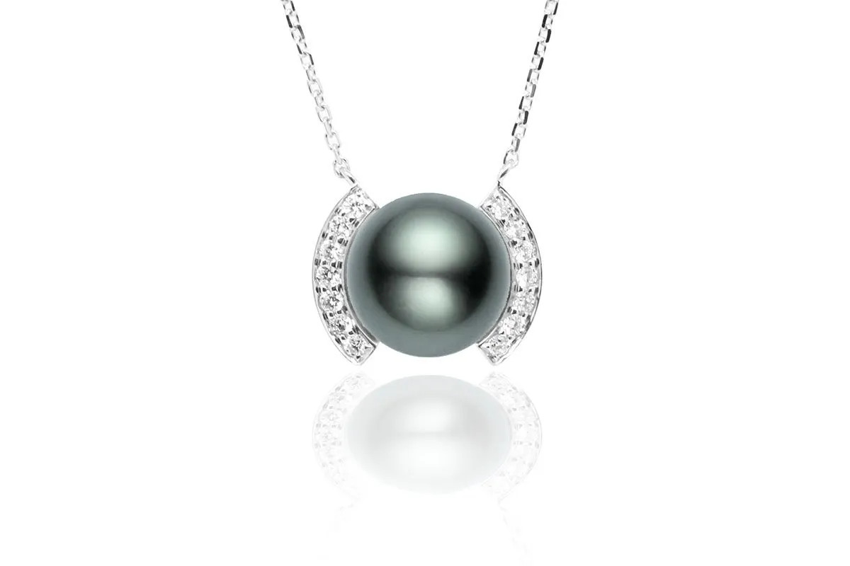 Roma Black Pearl Pendant