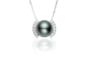 Roma Black Pearl Pendant