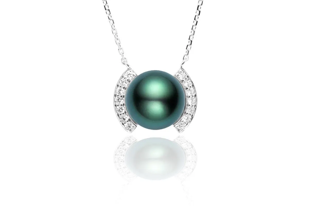 Roma Black Pearl Pendant