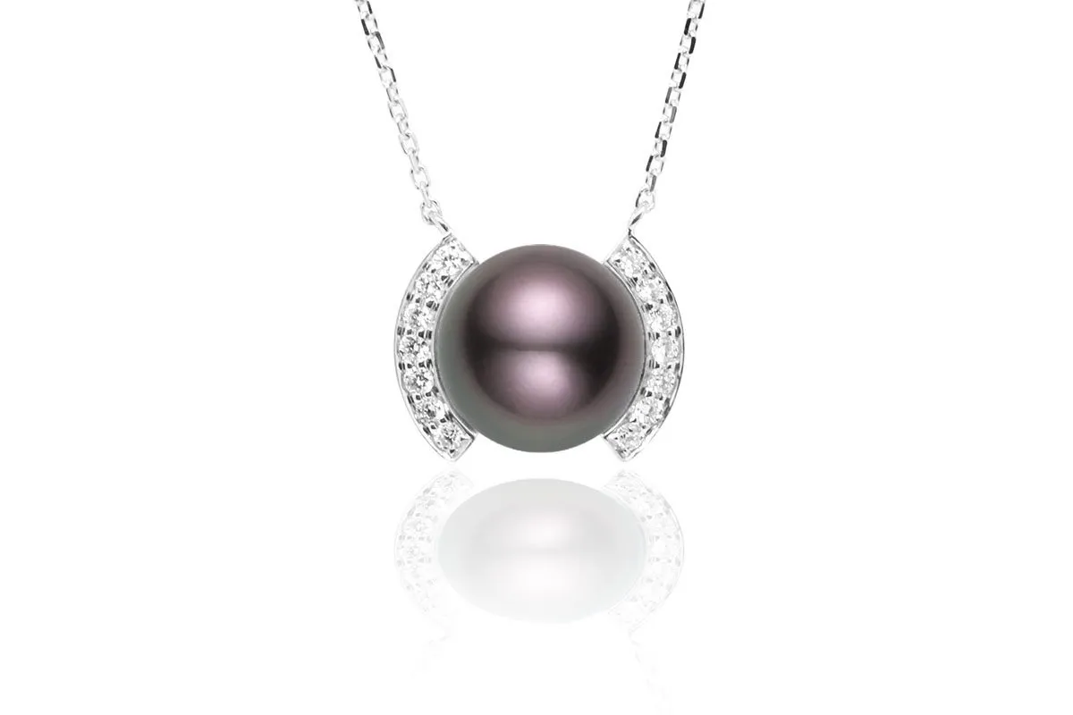 Roma Black Pearl Pendant