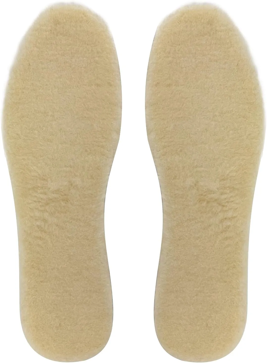 Ronsan Sheepskin Insoles for Women and Men, Warm Wool Insoles for Cold Weather Cut to Size Furry Fleece Replacement Inserts for Shoes Snow Boots Slippers Work Boots (Men 6.5-7.5/Women 8-9)
