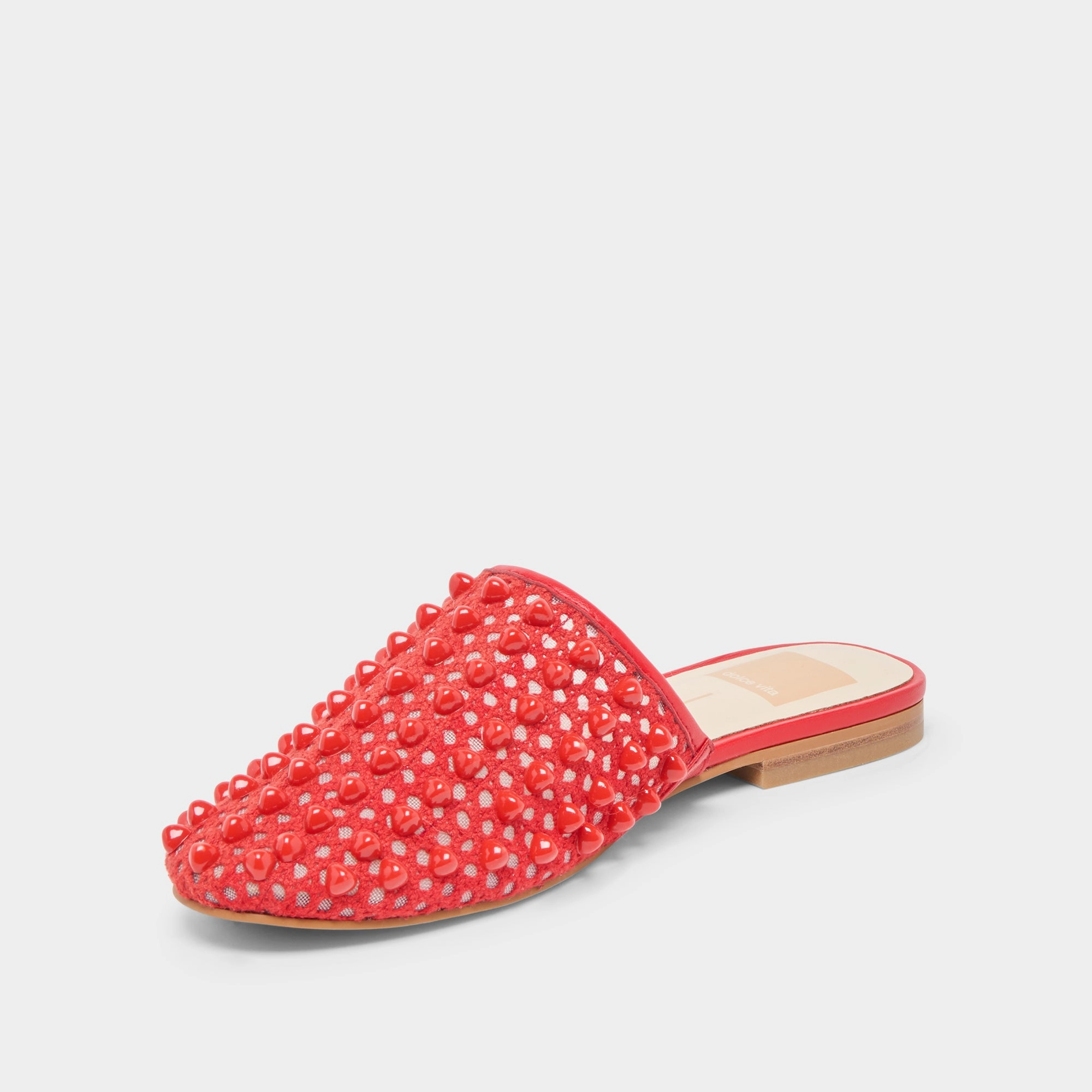 Dance Mood Sand Ready ROVA BEAD FLATS CHILI BEADED MESH