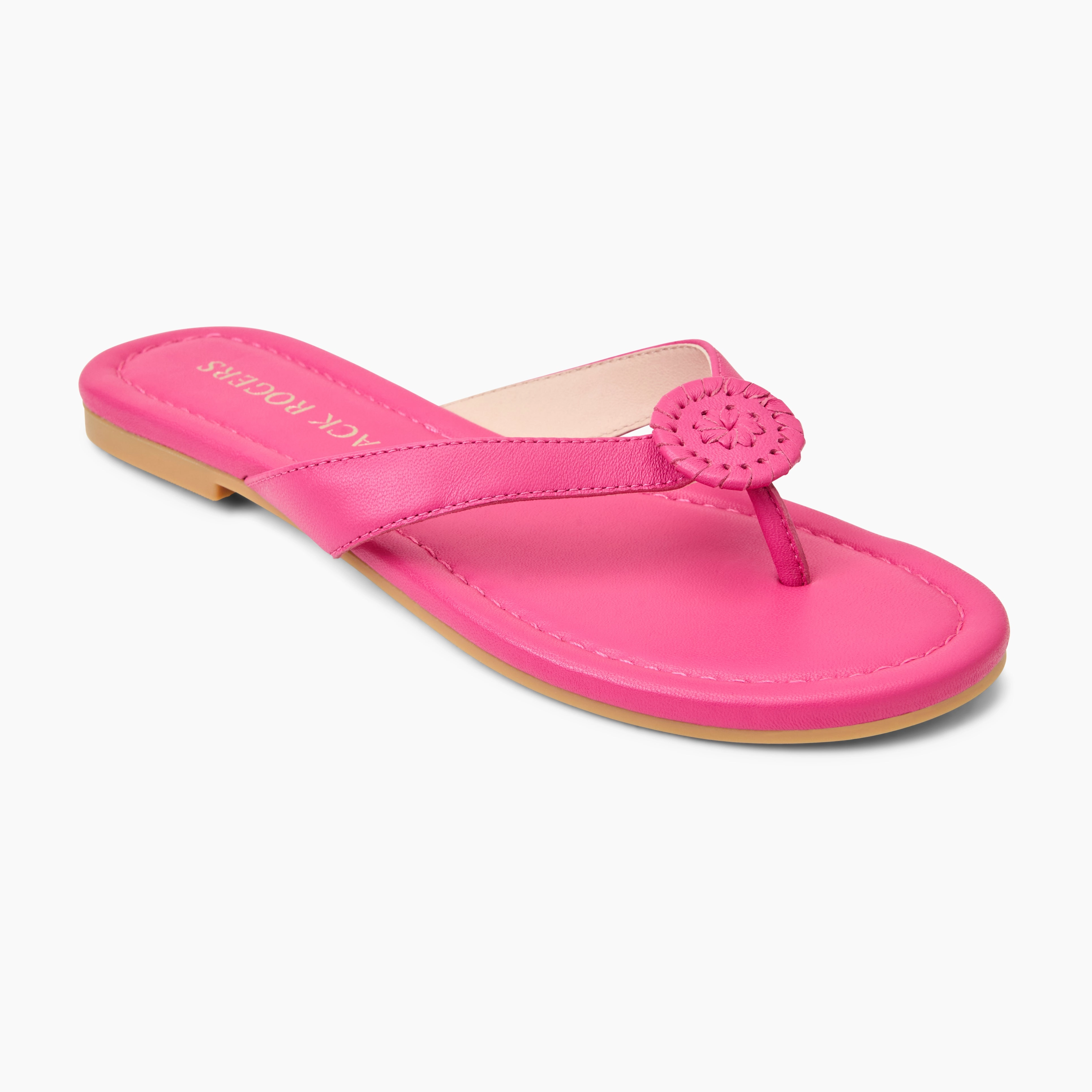 Roxy Leather Flip Flop Sunset Hour Comfortable Support