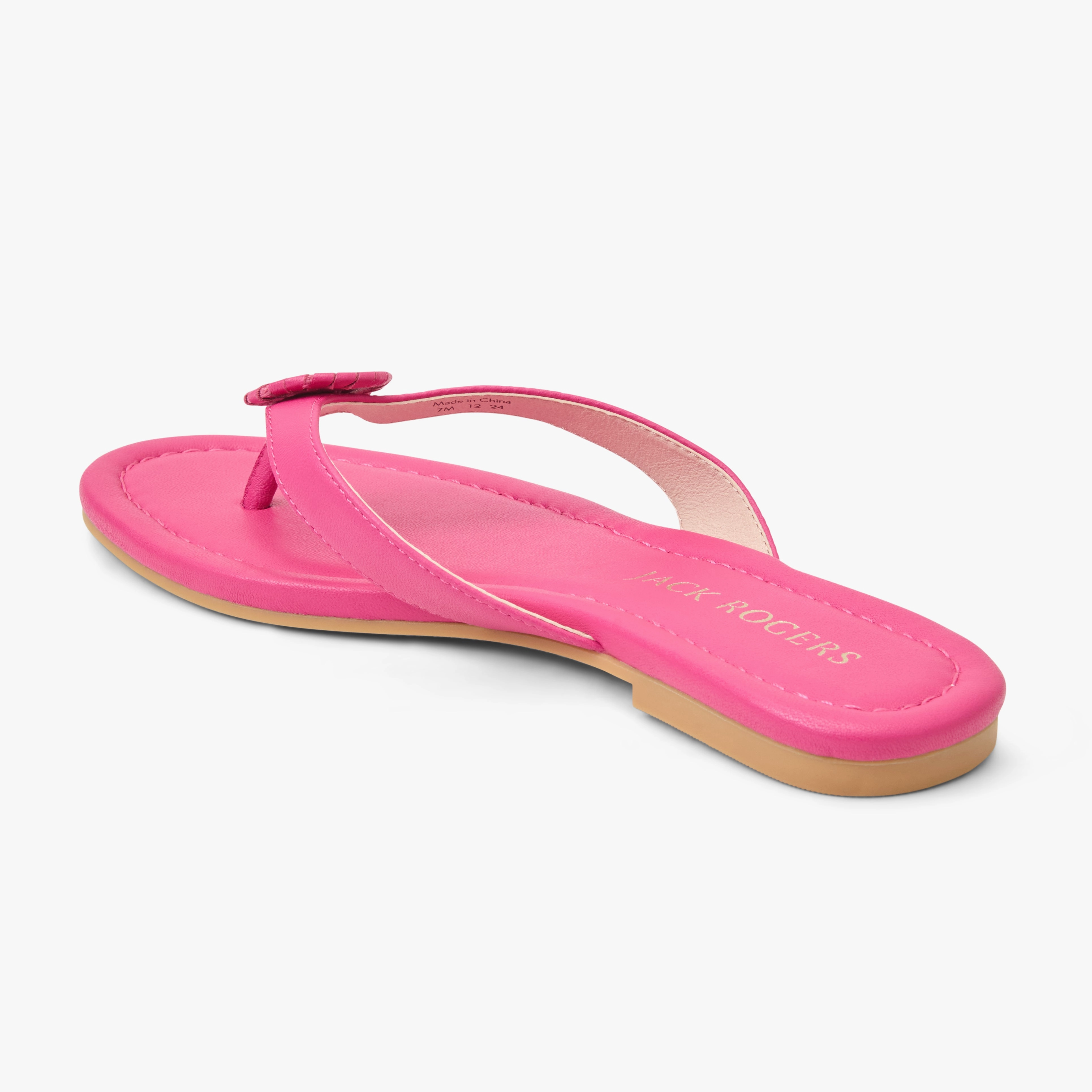 Roxy Leather Flip Flop Stylish Support
