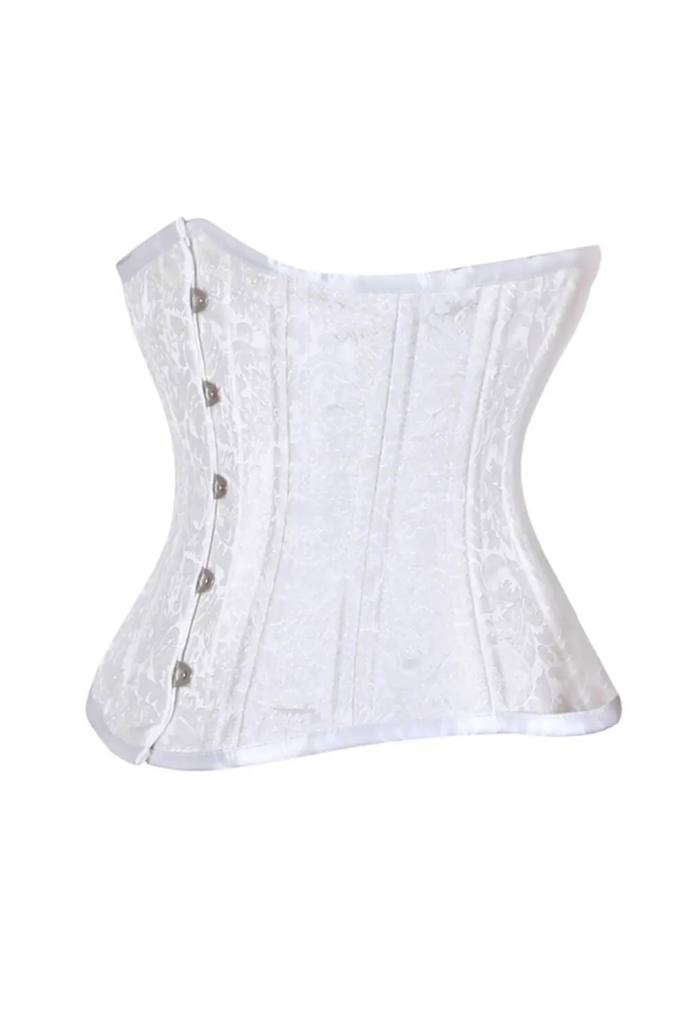 Rozlynn Custom Made White Waist Training Corset