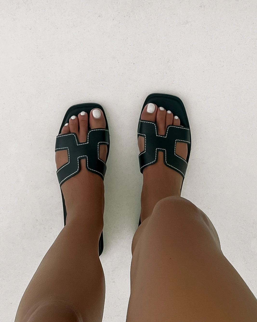 Relaxed Fit Shoes Stylish Beach Footwear GORDY - BLACK