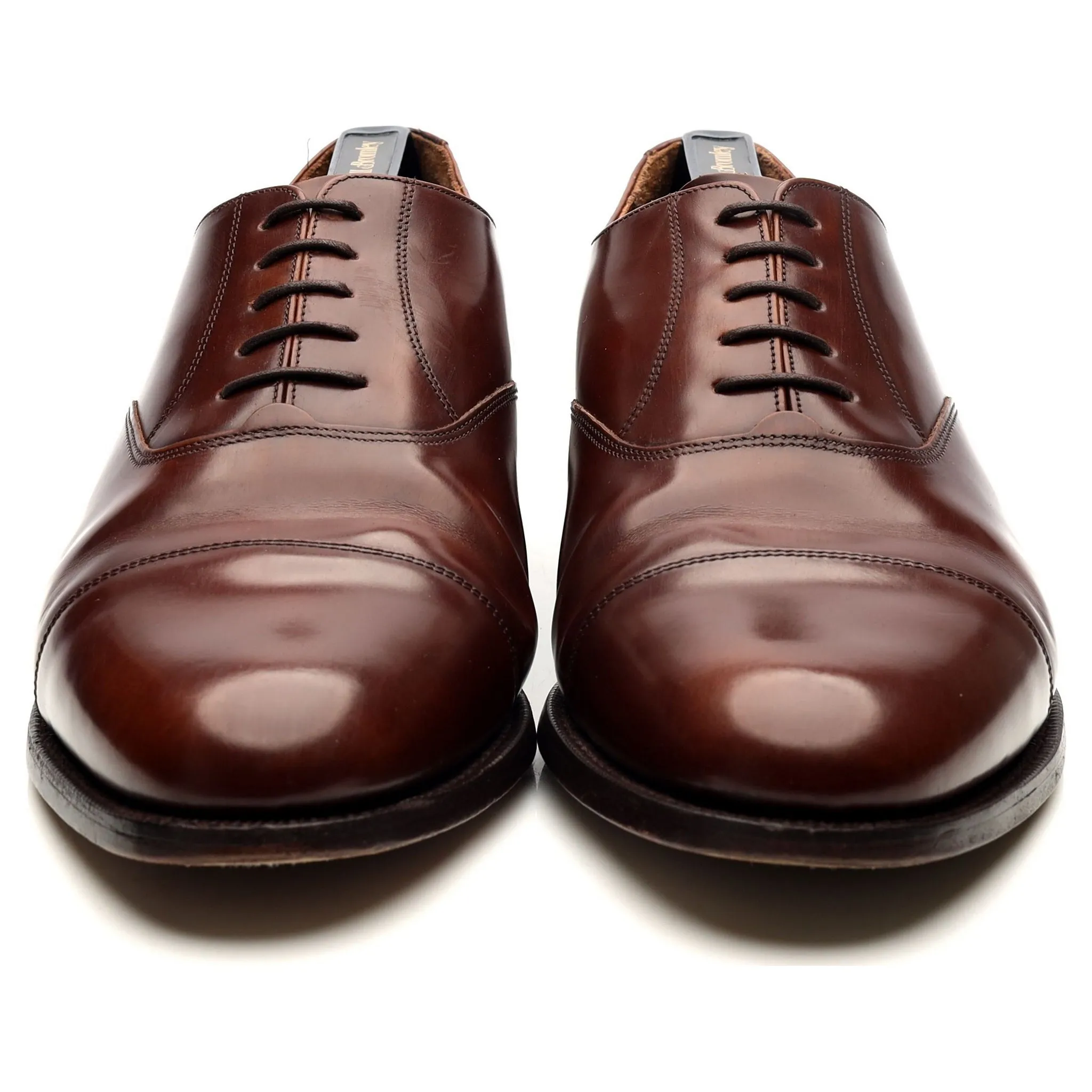 Russell & Bromley Brown Leather Oxford UK 9.5 G