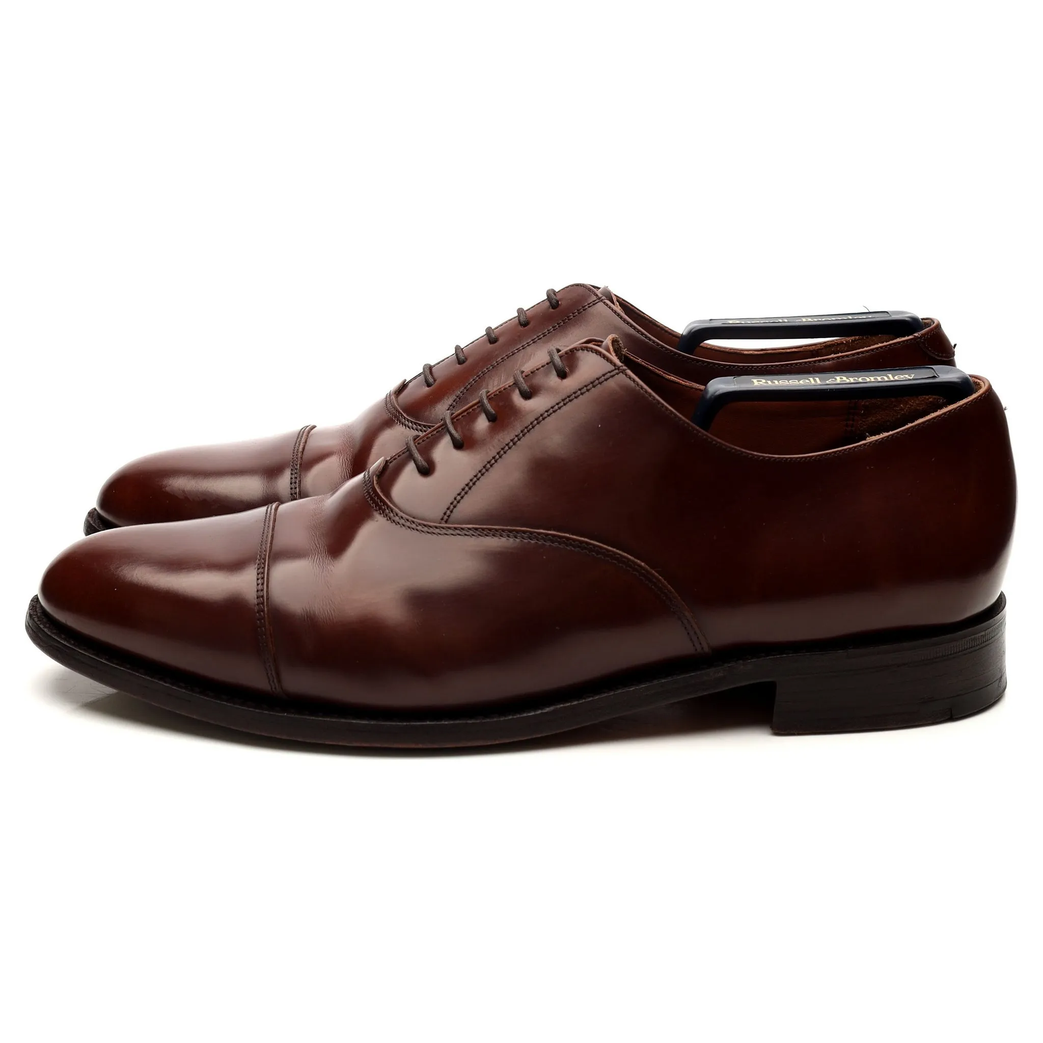 Russell & Bromley Brown Leather Oxford UK 9.5 G