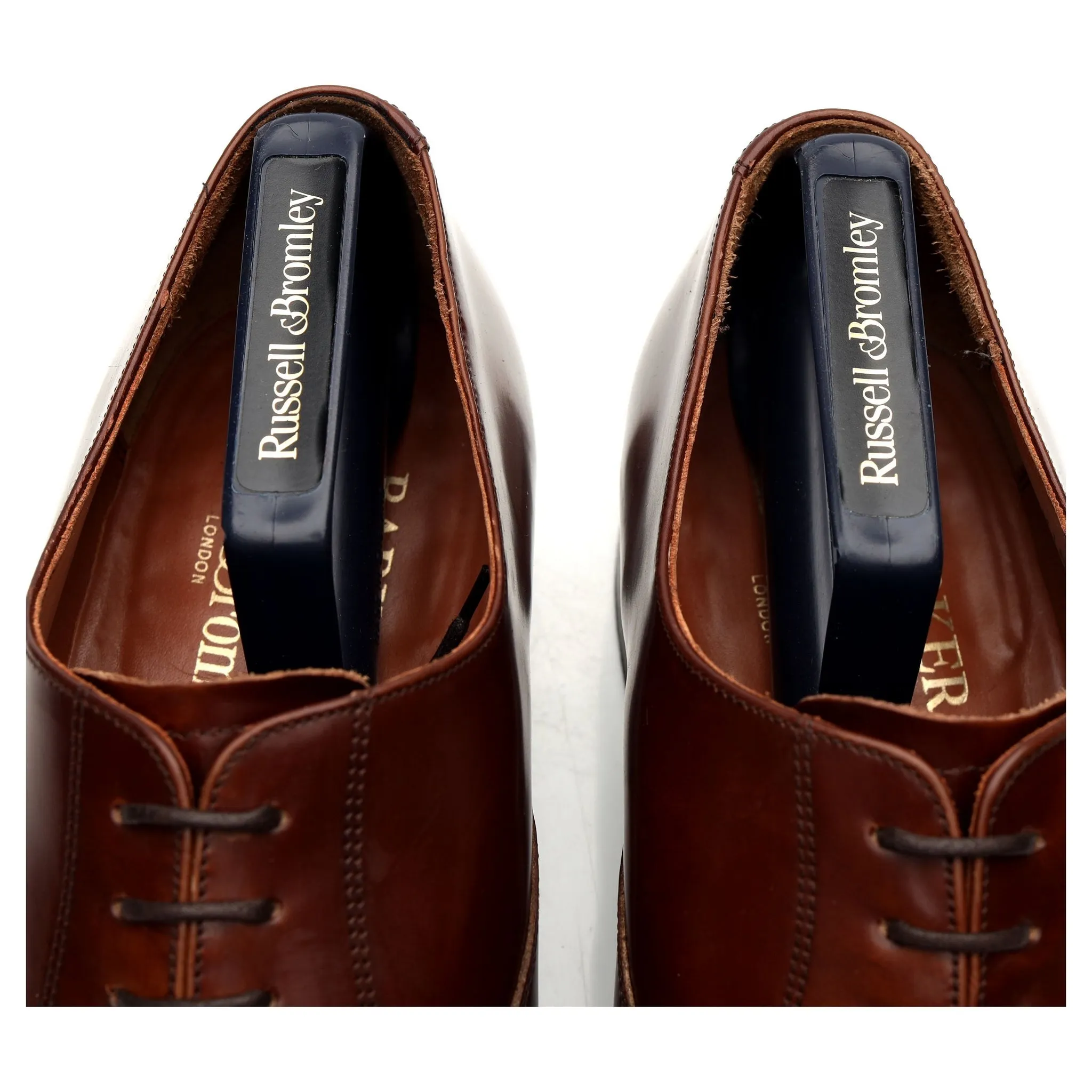 Russell & Bromley Brown Leather Oxford UK 9.5 G