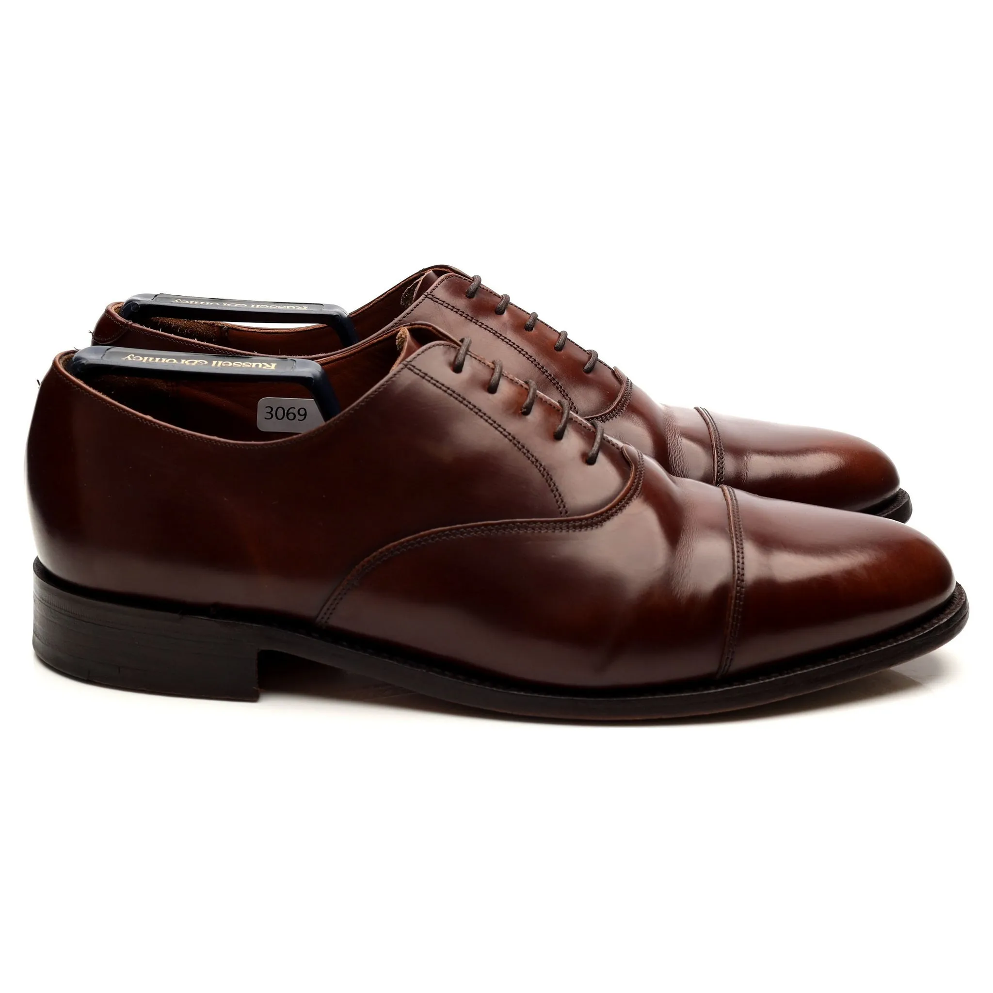 Russell & Bromley Brown Leather Oxford UK 9.5 G