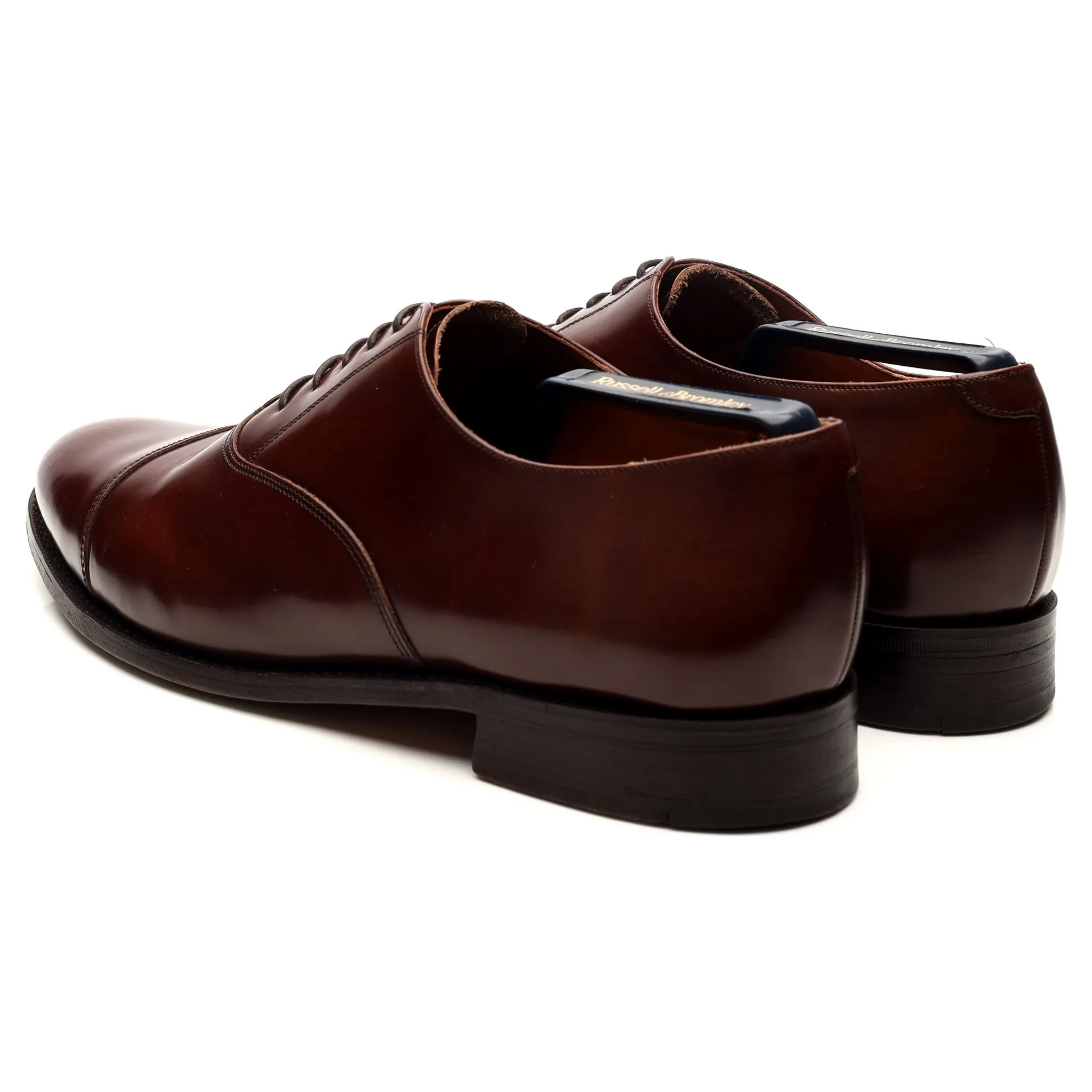 Russell & Bromley Brown Leather Oxford UK 9.5 G