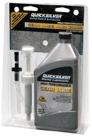 SAE 90 High-Performance Gear Lube and Pump Kit, 32 Oz
