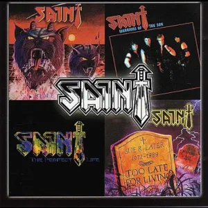 SAINT COLLECTION 1984 -1999 (4 Album, 2-CD Set) Warriors of the Son, Times End, Too Late, Perfect Life