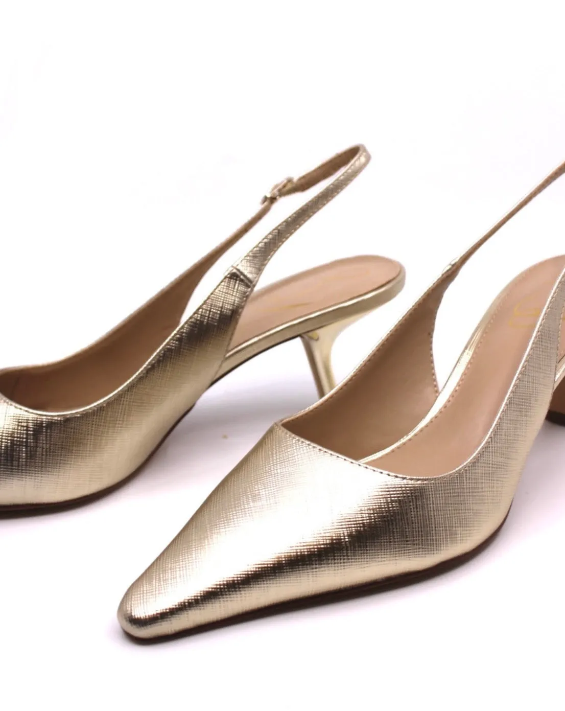 Sam Edelman Bianka Sling Gold Leaf