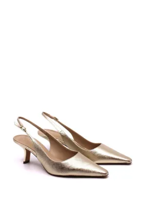 Sam Edelman Bianka Sling Gold Leaf