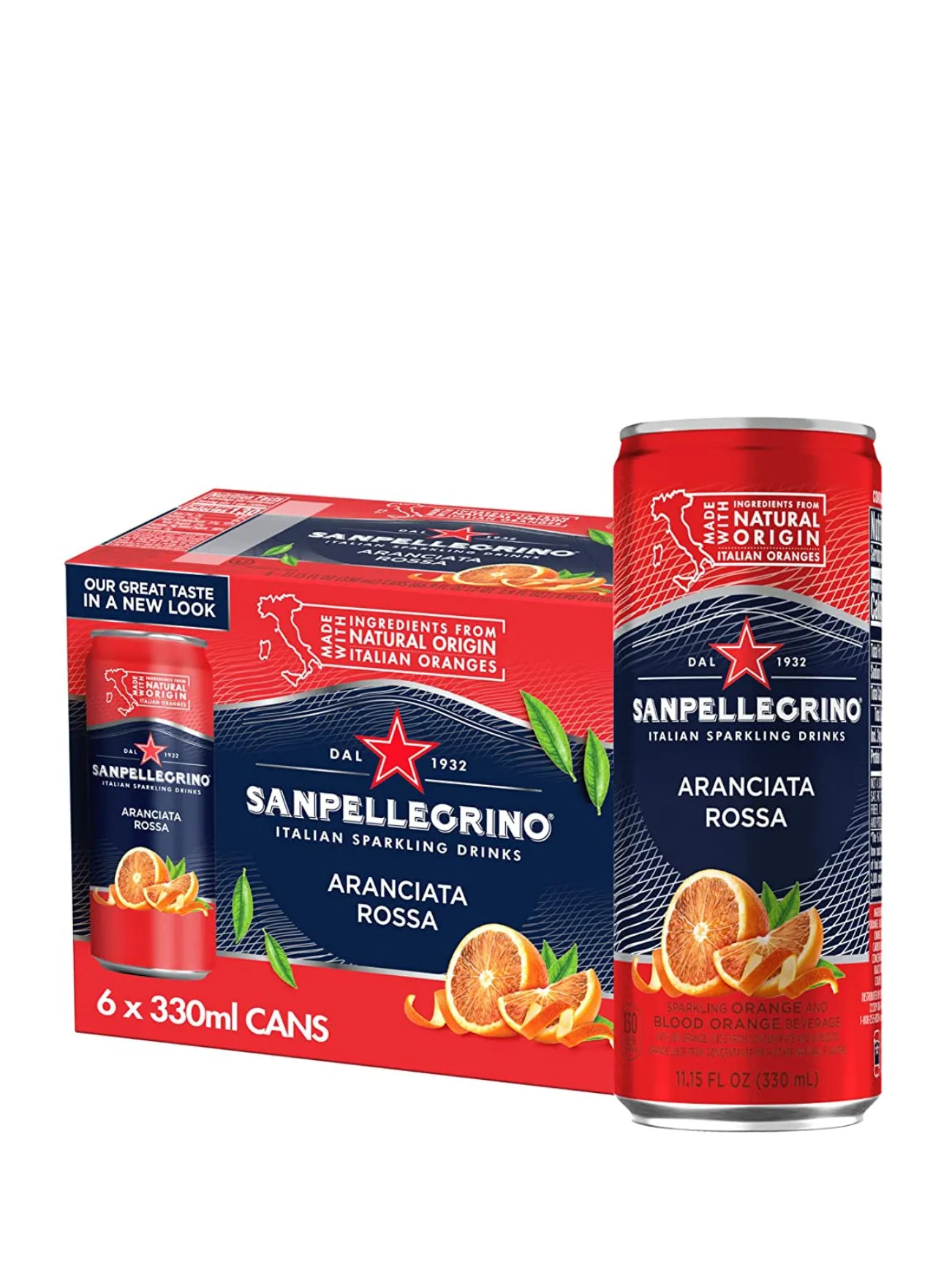SAN PELLEGRINO ARANCIATA ROSSA 4X330ML