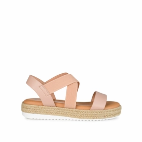 Non-slip Fit Summer Flat Shoes CAROLINE ESPADRILLE PLATFORM SANDALS
