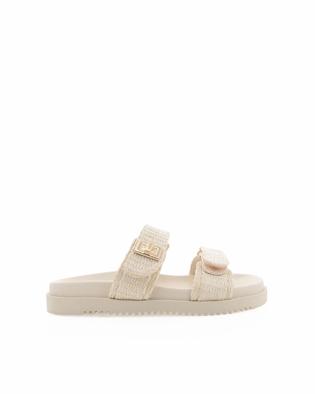 Relaxing Flats Cool Surface AMYLEE - NATURAL RAFFIA