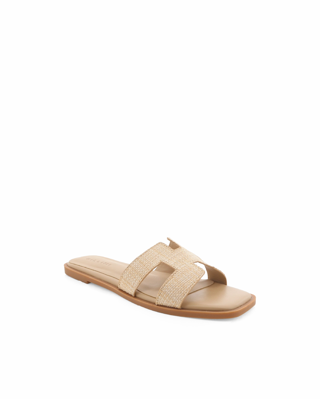 Casual Flip-flops GORDY - NATURAL RAFFIA