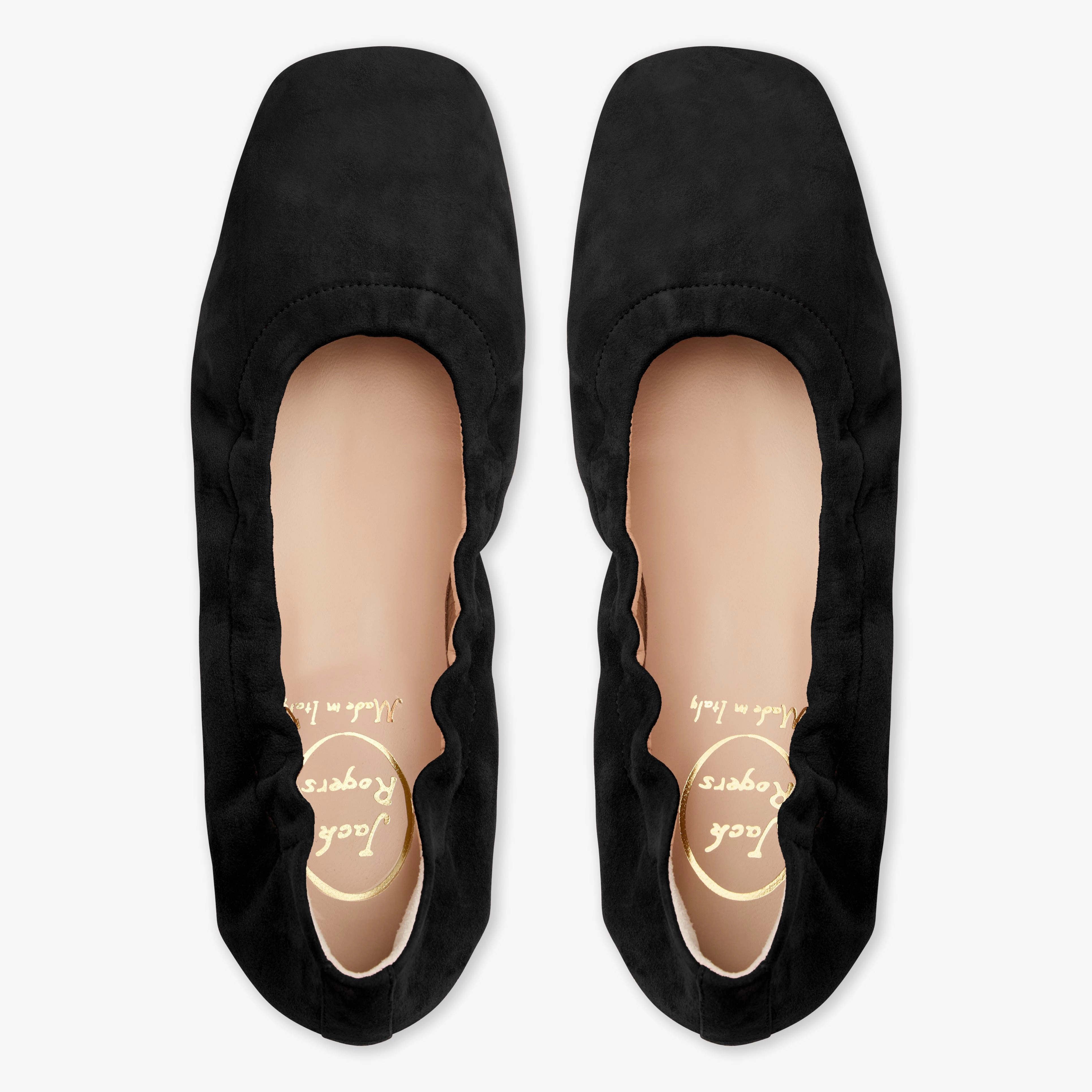 Day-to-Day Wear Santa Maria Italian Suede Ballet Flat