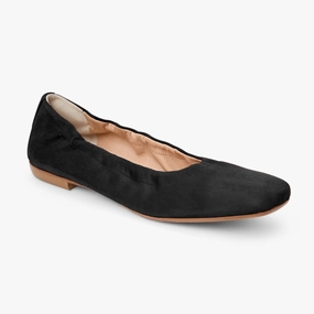 Santa Maria Italian Suede Ballet Flat Main Street