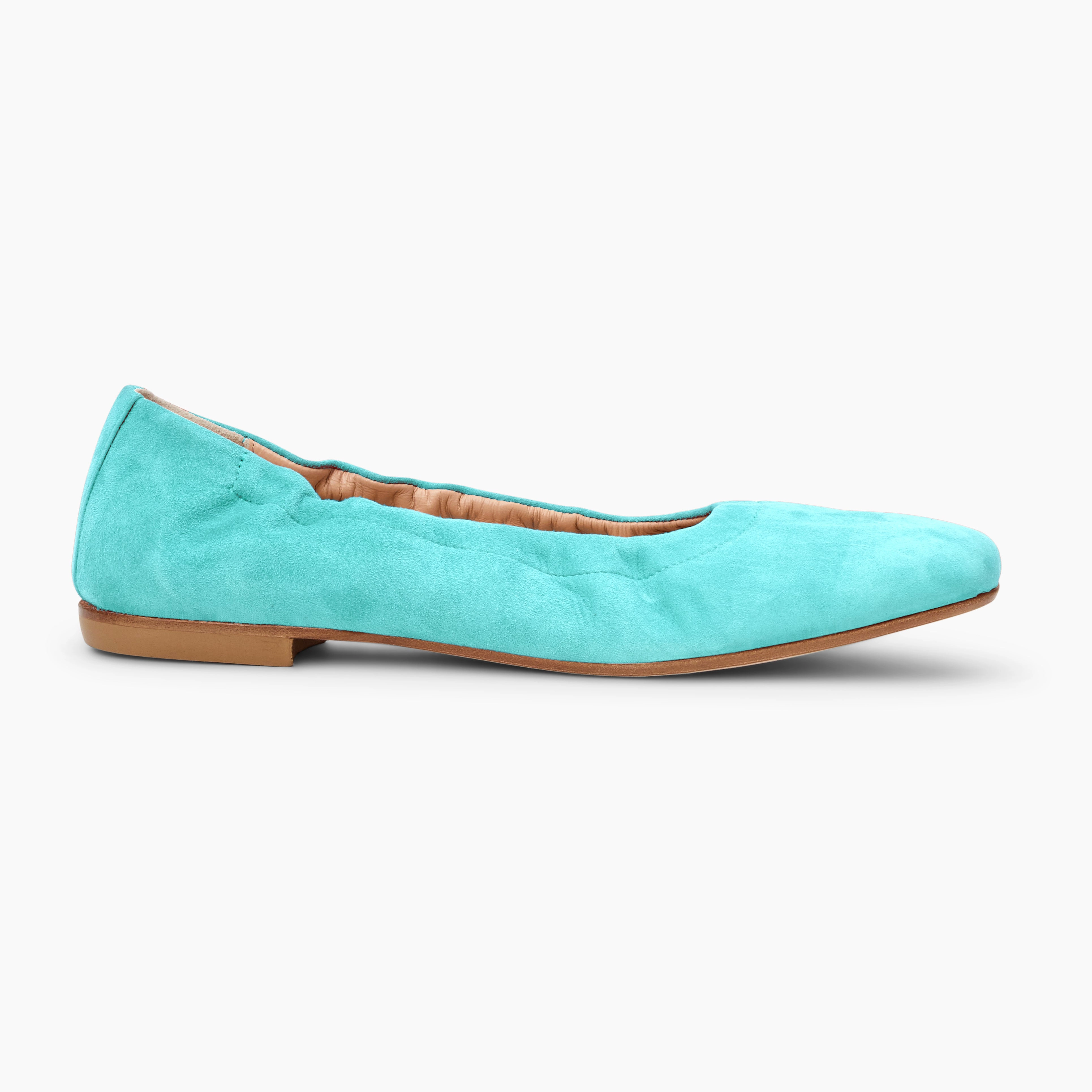 Love Walk Santa Maria Italian Suede Ballet Flat