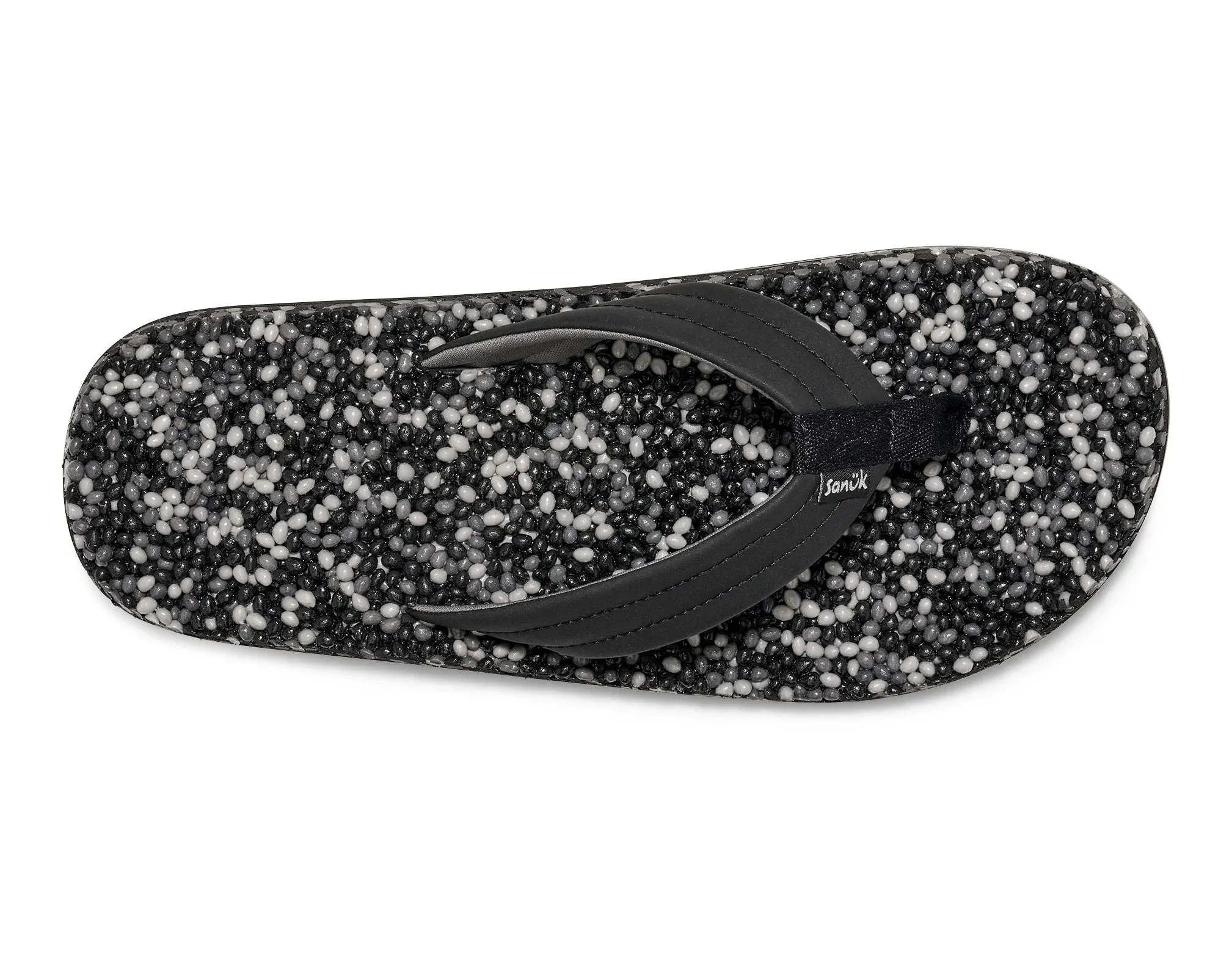 Sanuk Mens Bubblecush Sandals - Black Multi