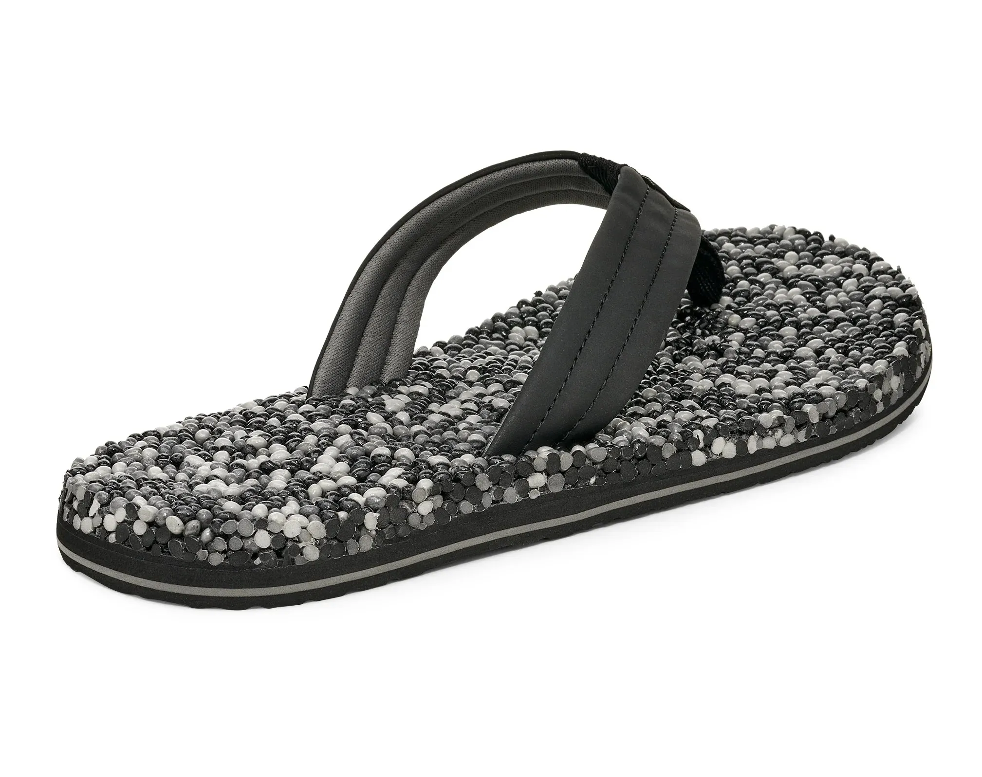 Sanuk Mens Bubblecush Sandals - Black Multi