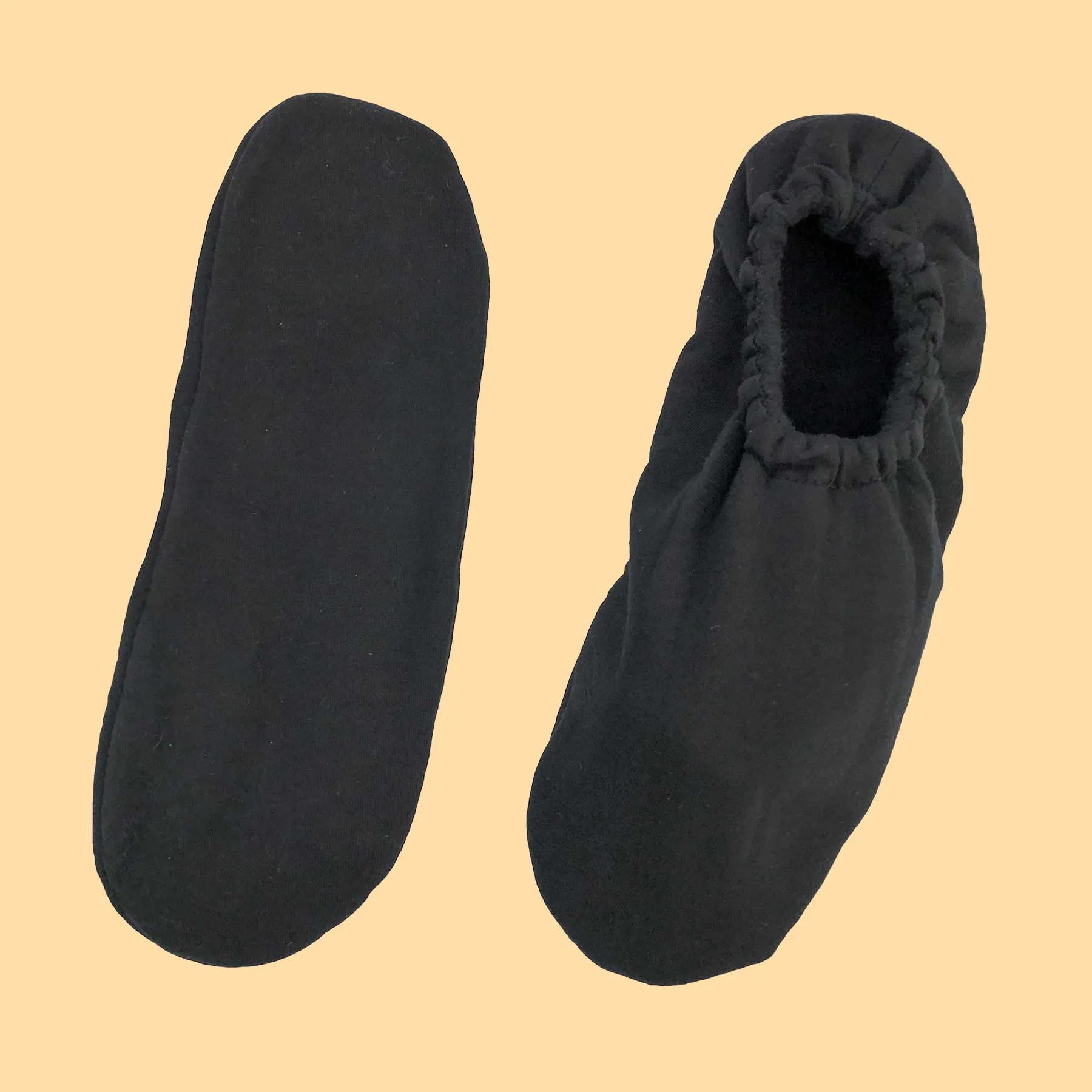 SATIE Glue-free 100% Organic Cotton Fleece Slippers (100% Biodegradable)