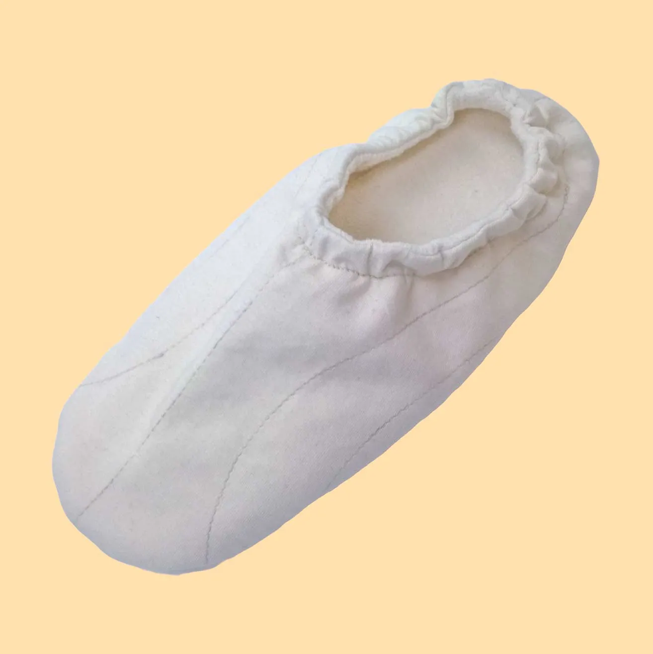 SATIE Glue-free 100% Organic Cotton Fleece Slippers (100% Biodegradable)