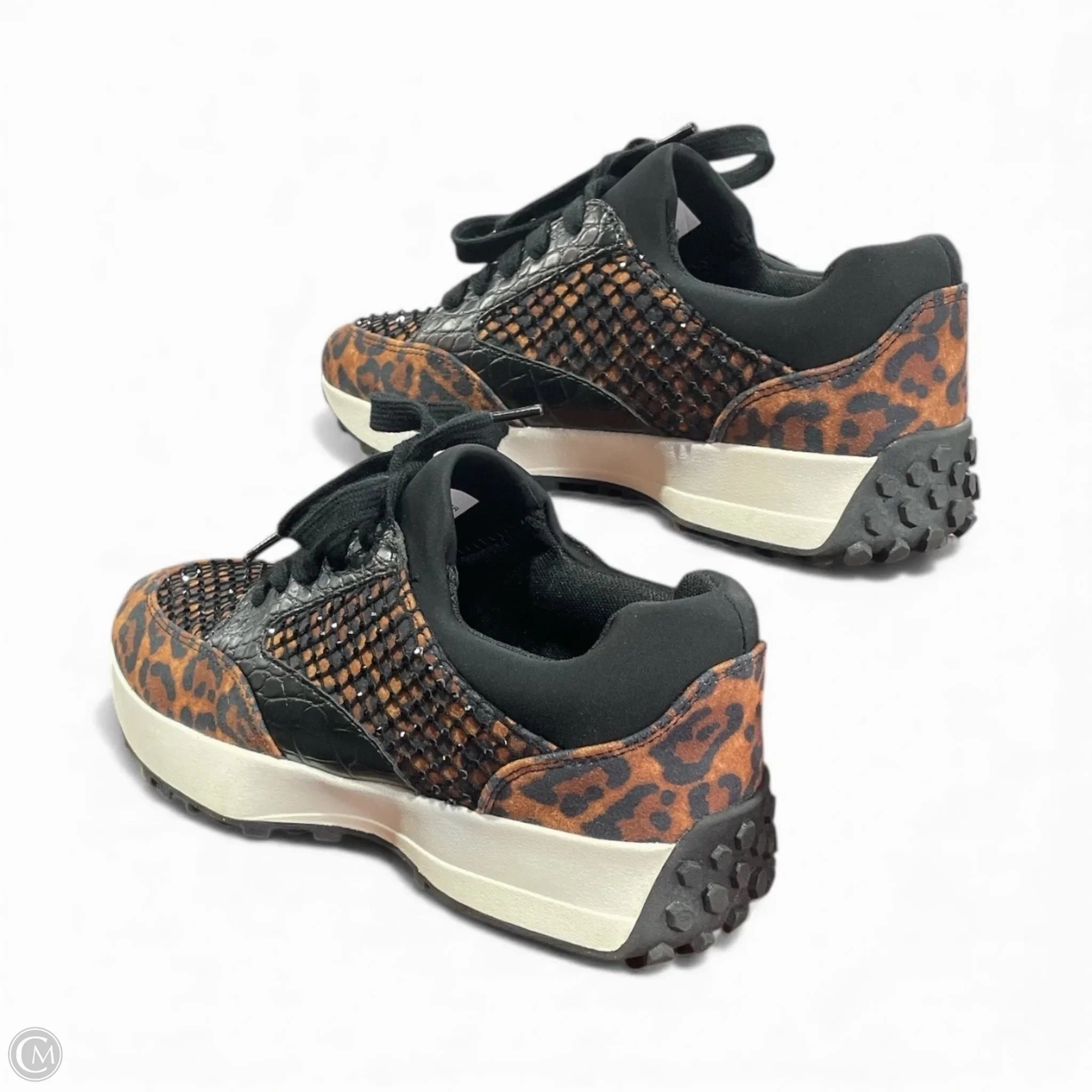 Shoes Sneakers By Jessica Simpson In Animal Print, Size: 6.5 Step Comfort flex design