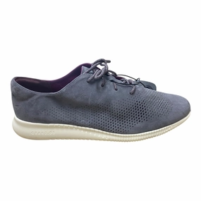 Gusseted Tongue Design Shoes Sneakers By Cole-Haan In Grey, Size:8.5