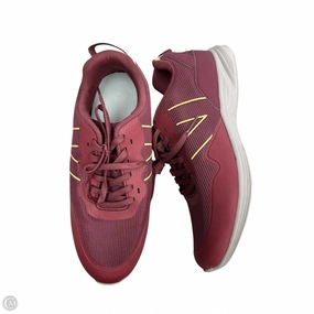 Anti Slip Outsole Shoes Sneakers By Vionic In Maroon, Size: 8