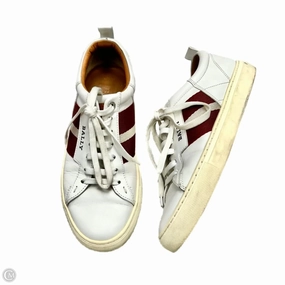 Any Season Shoes Sneakers By Bally In Red & White, Size: 7.5