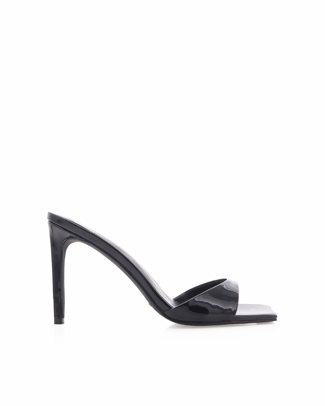 ESMERALDA - BLACK PATENT Leather Touch