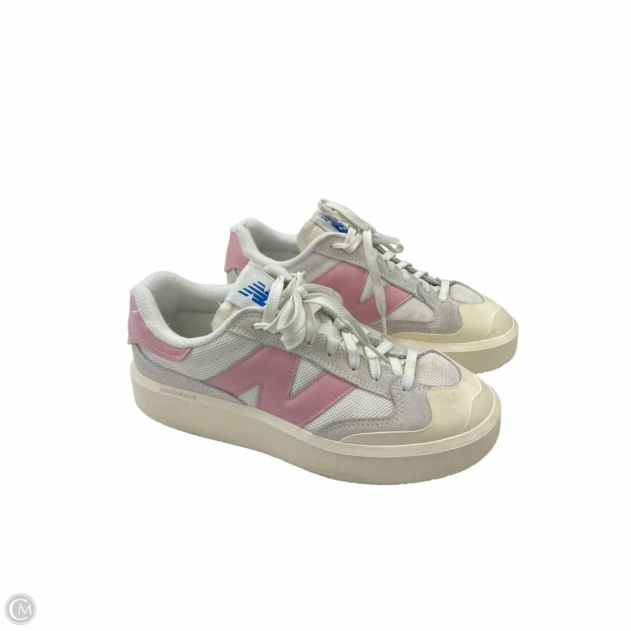ShockDispersion Shoes Sneakers By New Balance In Pink & White, Size: 8.5