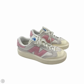 ShockDispersion Shoes Sneakers By New Balance In Pink & White, Size: 8.5
