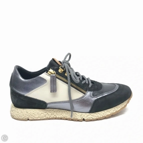 Shoes Sneakers By Ron White In Blue & Silver, Size: 9.5 Gel Infused Heel Supportive arch