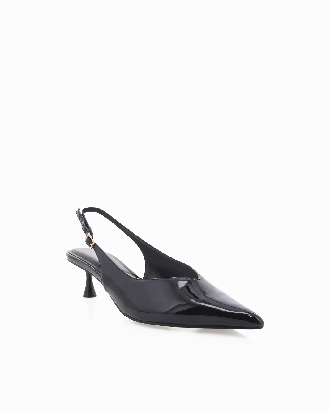 Elegant Sandals SELAH WIDE FIT - BLACK PATENT