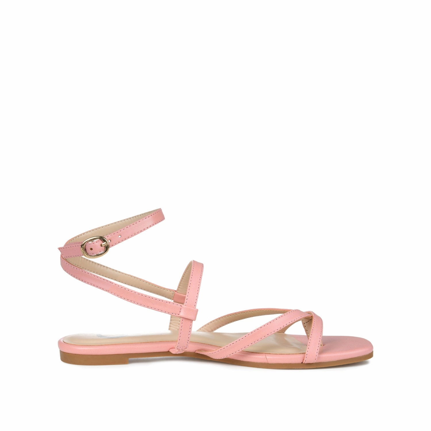 Shock Absorbing Technology SERISSA CRISSCROSS SANDAL IN VEGAN LEATHER