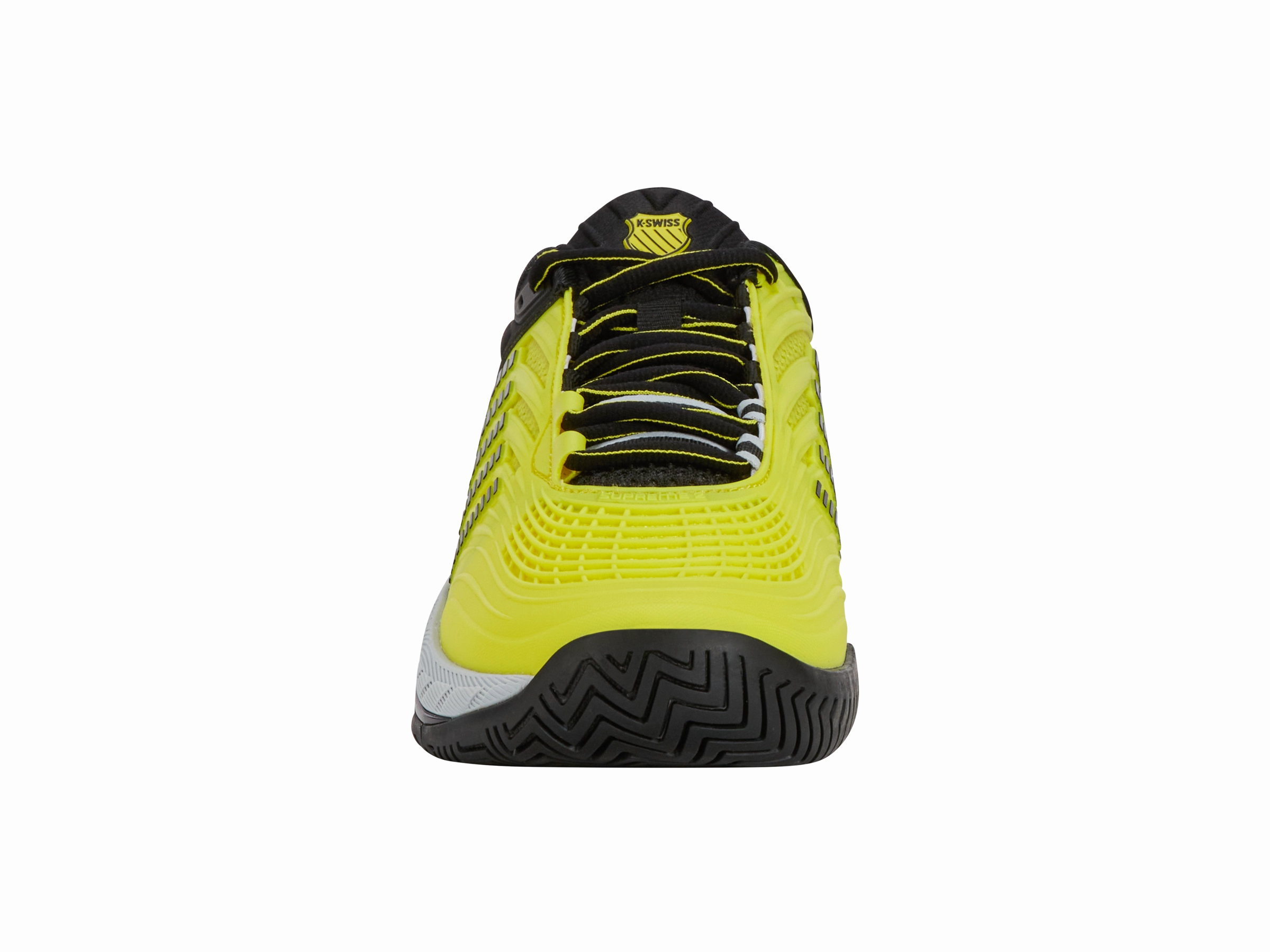 09071-736-M | HYPERCOURT SUPREME 2 | TENNIS YELLOW/BLACK/MICRO CHIP Padded Tongue