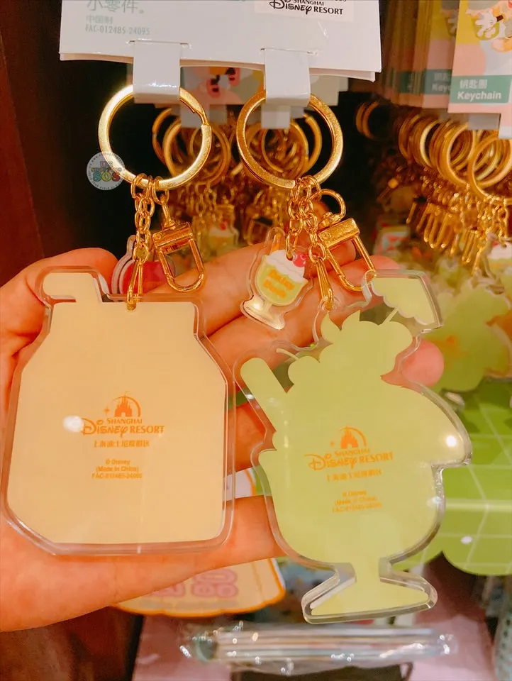 SHDL - Happy Summer 2024 x Donald & Daisy Duck Floating Sand Keychains Set