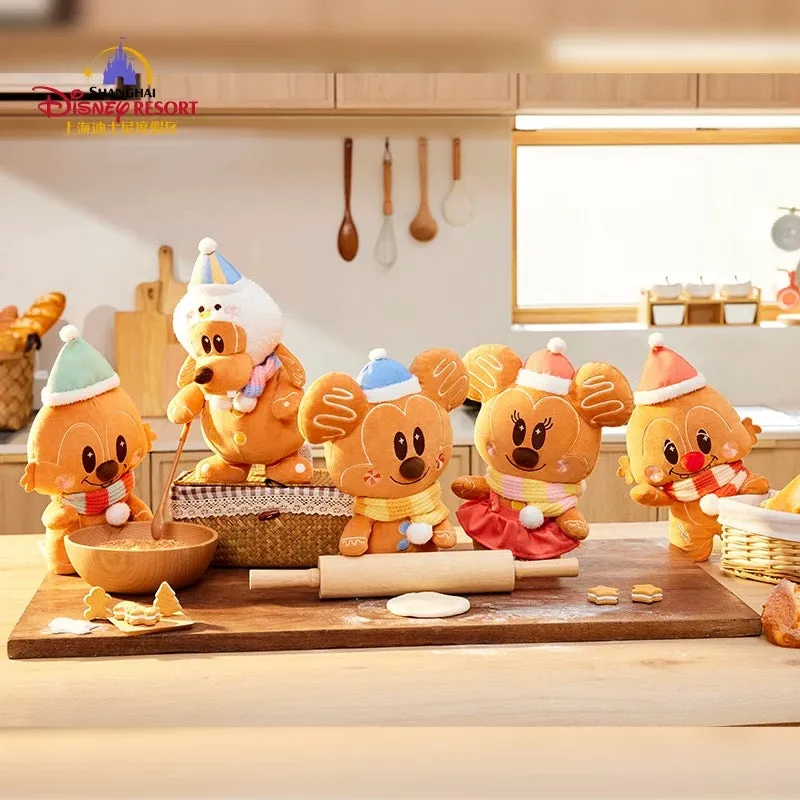 SHDL - Mickey & Friends "Gingerbread Man" 2024 Collection x Minnie Mouse Plush Toy